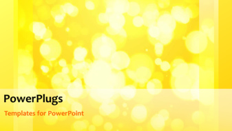 PowerPoint Template - An abstract background